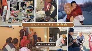 ham sapne mama papa ko surprise Diya||#ladakhi youtuber ||#family ||💕||