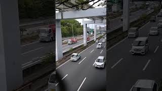 🚨高速道路を走る消防庁車両🚨消防車🚨レスキュー車🚨救急車🚨　#shorts