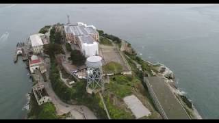 San Francisco -  Alcatraz \u0026 Marina - 4K drone