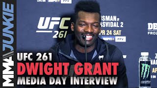Dwight Grant 'felt betrayed by myself' after first KO loss | UFC 261 media day