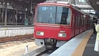 新！仮設ホーム！名鉄3100系-3300系知立駅発車！