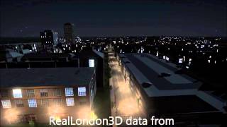 London Scene (CityEngine, CyberCity3D and LumenRT first export)