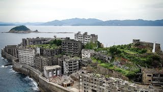 Exploring Worlds Largest Abandoned City In 4K | Hashima Island Gunkanjima Battle