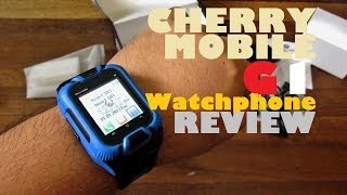 Cherry Mobile G1 Watchphone Review - Phone On Your Wrist With Free Bluetooth Headset For PHP 1,699