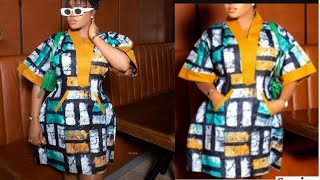 how to make a bubu kaftan with overlap placket and welth pocket/ detail tutorial for beginners