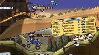I won ALL 5 2km maps using SUPER DIESEL! - Public Event: Fly, You Fools! - Hill Climb Racing2
