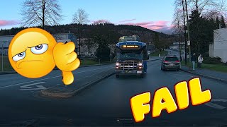 Bus Drives The Wrong Way! | Vancouver's Worst Drivers