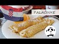 Fast and easy CROATIAN PALAČINKE - Palačinke za studente