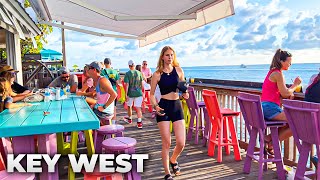 Key West, Florida Walk : Duval Street to Mallory Square at Sunset