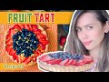 EASY FRUIT TART RECIPE (STRAWBERRIES AND BLUEBERRIES) / TASTY FRUIT TART CRUST: THE BEST DESSERT