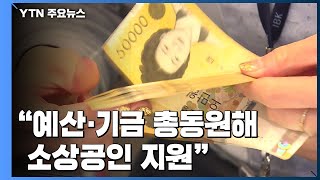 "예산·기금 총동원해 소상공인 지원...방역지원금도 마련" / YTN
