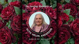 Ruth Helen Anderson - Funeral