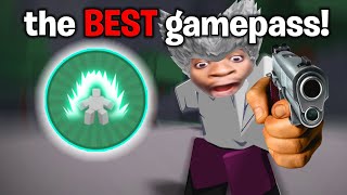 This Gamepass PROBABLY THE BEST Gamepass That Came to The Strongest Battlegrounds | ROBLOX