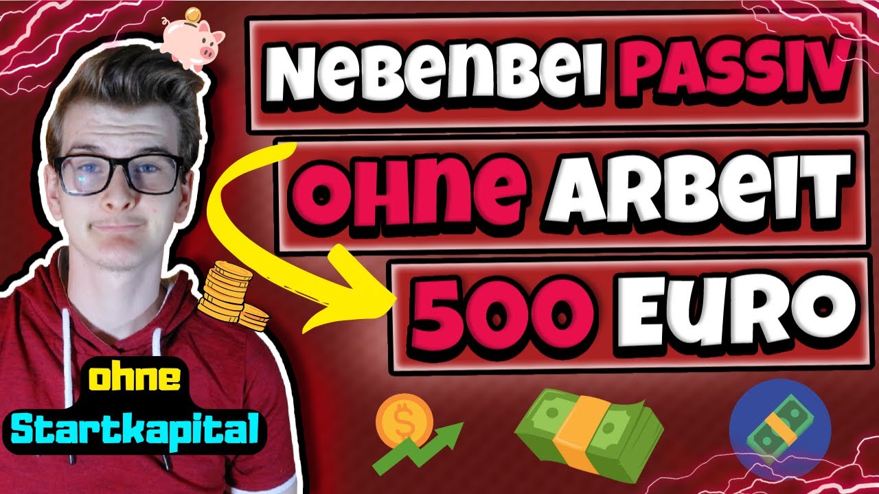 500€ NEBENBEI OHNE Arbeit PASSIV Verdienen 2022 (z.b. Als Student)🤩📈🤑 5 ...