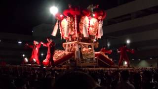 2012年　八幡太鼓台・ゆめタウンにて