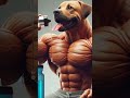 bodybuilder muscle dog 🐕 dog viraldog viralshorts