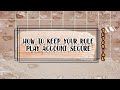 HOW TO KEEP YOUR RPA SECURE TUTORIAL | RPW PH