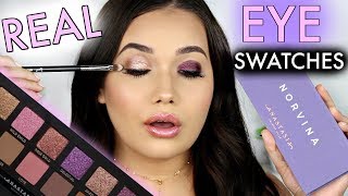 ABH Norvina Palette | LIVE EYE SWATCHES