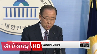 Former UN chief Ban Ki-moon pulls plug on his presidential aspirations