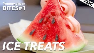 COOL Japanese SUMMER TREATS - Yummy Japan Bites #1  [4K]