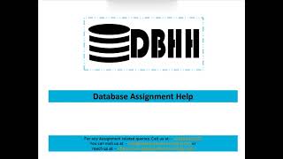 Database Assignment Help