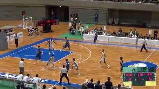 宮城vs茨城(1Q)高校バスケ 2015 わかやま国体少年男子バスケ決勝