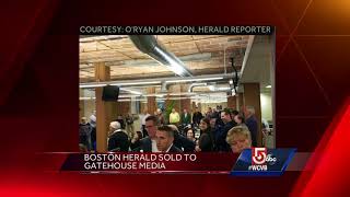 Boston Herald files for bankruptcy, agrees to be purchased