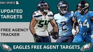 UPDATED Eagles Free Agent Targets Ft. Julio Jones, Bobby Wagner | Latest Eagles Free Agency Tracker