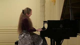 Elizaveta Ukrainskaya (piano) English Hall of St. Petersburg Music House 2018-06-23