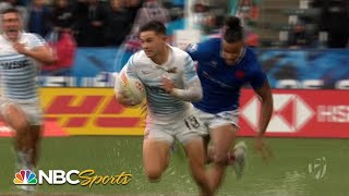 HSBC World Rugby Sevens: Argentina holds off France at LA Sevens | NBC Sports