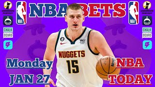 NBA Best Bets TODAY | Monday January 27 2025 | Player Props + Parlays + Predictions | FREE Picks