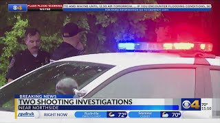2 shot on Indy's near north side, several streets closed