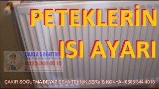 Kışın Kombi Petek ISI Ayarı Nasıl Olmalı ( Son Petek AZ Isınıyorsa )- Sesli Bilgiler TR - Teknik