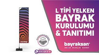 L Tipi Yelken Bayrak |  |Olta Bayrak | Plaj Bayrakları | Reklam Bayrak | Dükkan Önü Bayrak