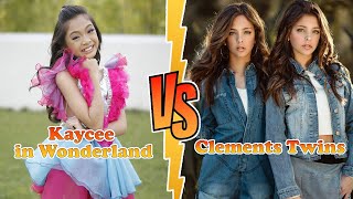 Kaycee in Wonderland VS Clements Twins (Ava And Leah) Transformation 👑 New Stars From Baby To 2023