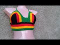 crochet a rastafarian top|very easy and begginer friendly|gwino twigane kuboha agatop keza ,ntucikwe