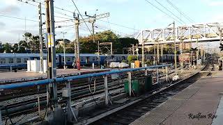 07760 Secunderabad - Chittapur MEMU arriving Secunderabad for its Journey. #indianrailways #MEMU