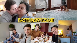 OUR TIME!NAKA PAG DATE NA DIN😘!NAG PUNTA SA PRIVATE SAUNA|belgian-filipina family|life in belgium