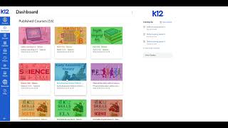 1st Day of School: Find Your Lessons & Classes on K12/Canvas