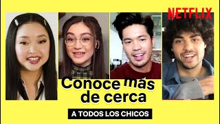 Conoce más de cerca al cast de A TODOS LOS CHICOS | Netflix España