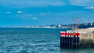 🇫🇷 Balade sur la jetée de Dieppe 4K