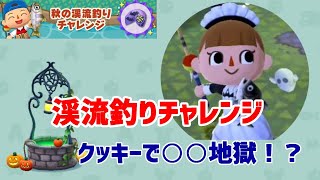 【ポケ森】渓流釣りチャレンジクッキーで○○地獄へ…