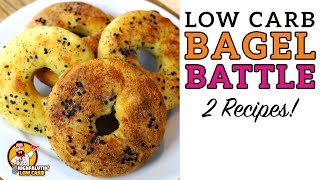 Low Carb BAGEL BATTLE - The BEST Keto Bagels Recipe!