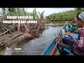 I didn't think that a river this small was full of black bass... fishing snapper