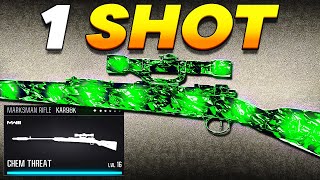 new *ONE SHOT* KAR98 CLASS in WARZONE 4! 😍 (Best KAR98k Class Setup) - BO6