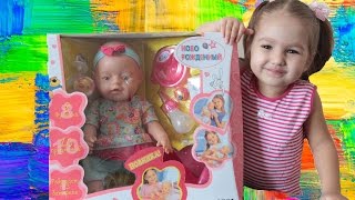 Пупс Беби Борн. Кукла Baby Born. Распаковка пупса Бэби Борн.  Bobblehead Baby. Born  Doll Baby Born