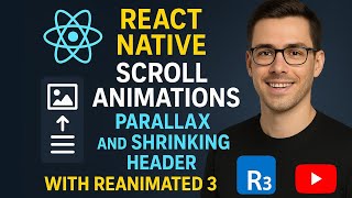 React Native Scroll Animations 🔥 | Parallax & Shrinking Header with Reanimated 3