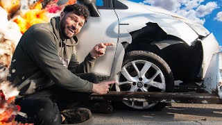 ON REMET À NEUF CETTE VOITURE ACCIDENTÉE ⚠️ ( Dépanage de l’extrême )