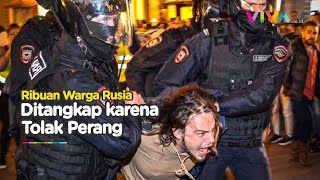 Aksi Protes Wajib Militer, 1.300 Demonstran Rusia Diringkus Polisi