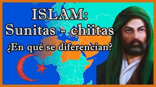 ☪️ Diferencia entre musulmanes SUNITAS, CHIITAS y JARIYÍES ☪️ - El Mapa de Sebas